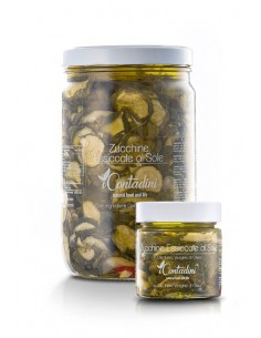 Courgettes séchées au soleil